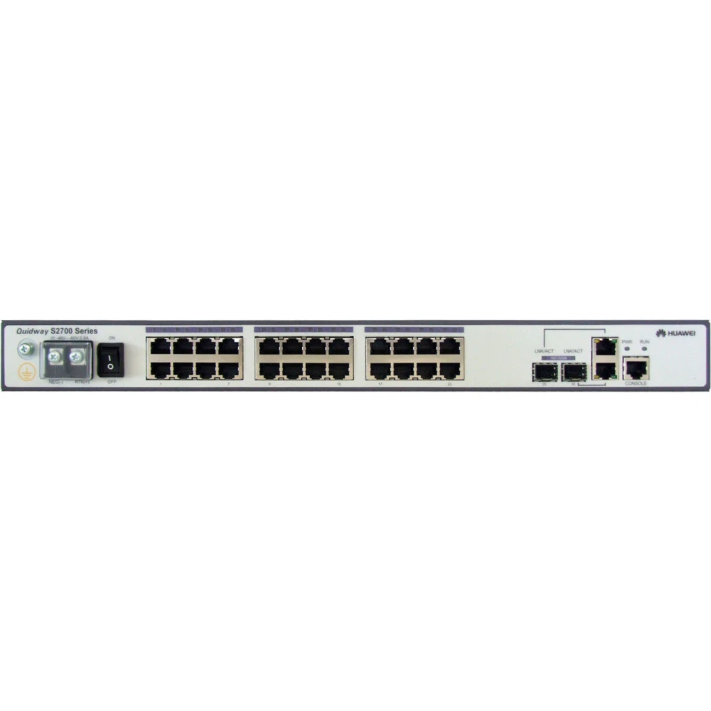 Коммутатор Huawei S2700-26TP-EI-DC 100 Base-T (100 мбит/с)