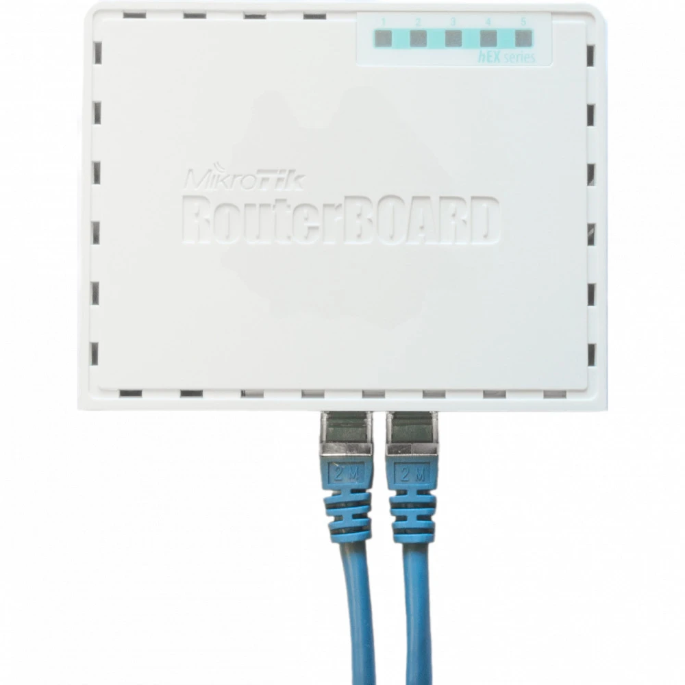Маршрутизатор Mikrotik hEX RB750Gr3 RB750Gr3 hEX 10/100/1000 Base-TX (1000 мбит/с)
