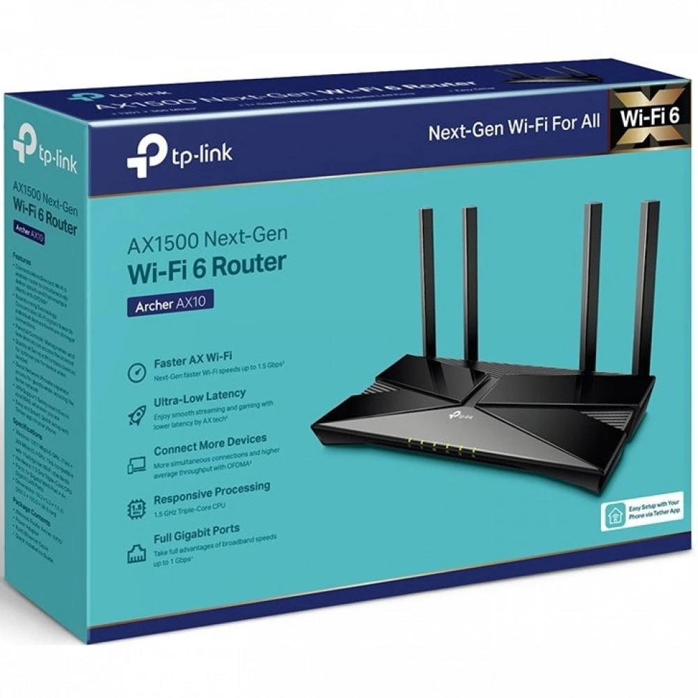 Маршрутизатор для дома TP-Link Archer AX10