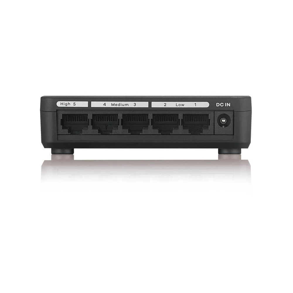 Коммутатор Zyxel GS-105SV2 GS-105SV2-EU0101F 1000 Base-TX (1000 мбит/с)