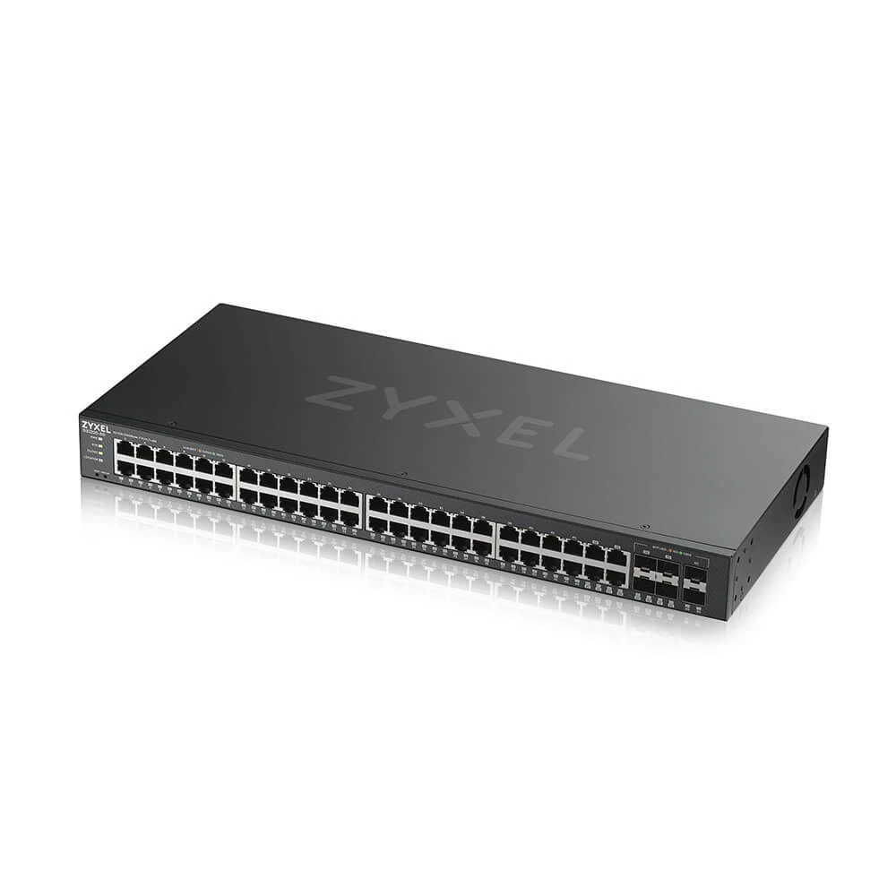 Коммутатор Zyxel GS2220-50-EU0101F 1000 Base-TX (1000 мбит/с), 4 SFP порта