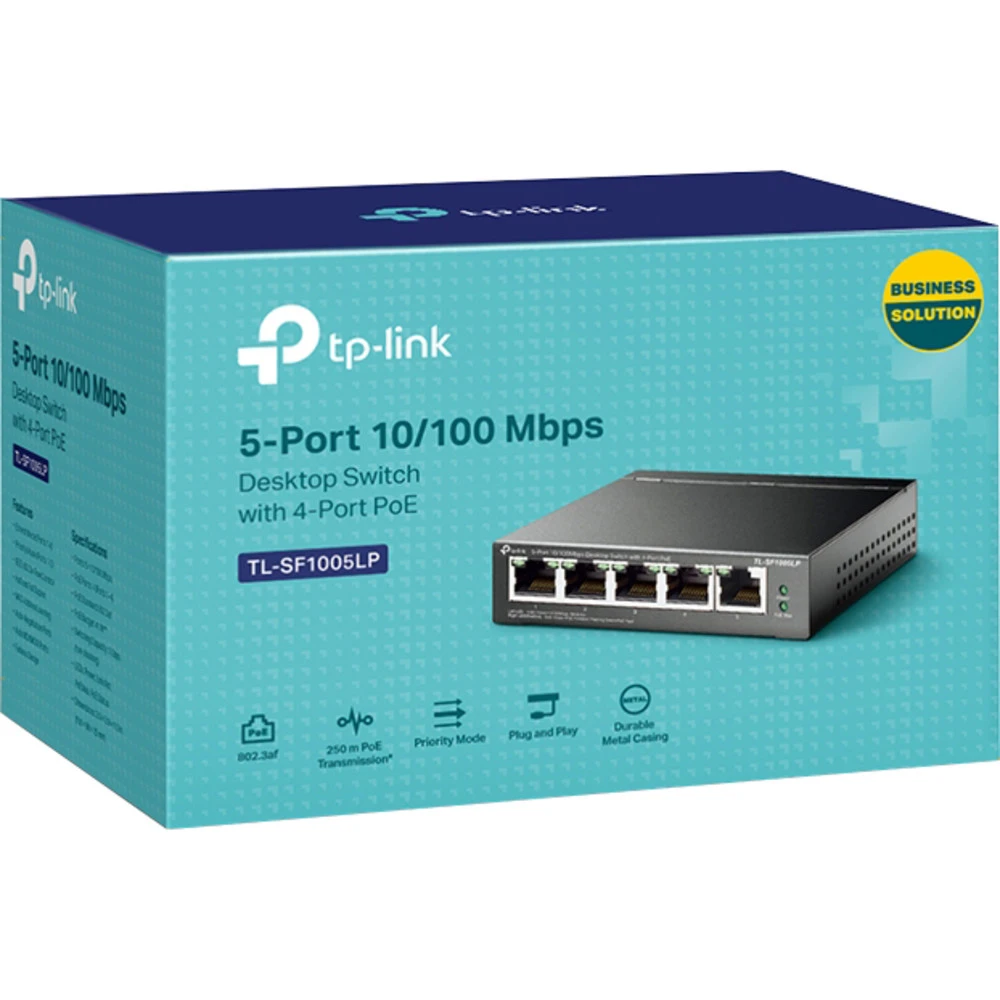 Коммутатор TP-Link (SOHO) TL-SF1005LP 100 Base-TX (100 мбит/с)