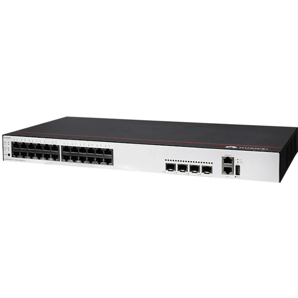 Коммутатор Huawei S1730S-S24P4S-A 98010901 1000 Base-TX (1000 мбит/с), 4 SFP порта