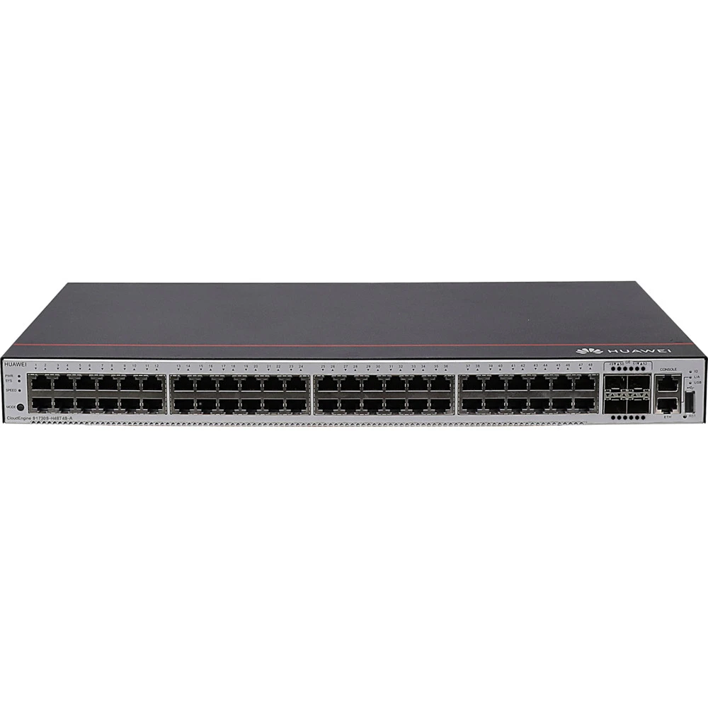Коммутатор Huawei S1730S-S48T4S-A 98010902 1000 Base-TX (1000 мбит/с), 4 SFP порта