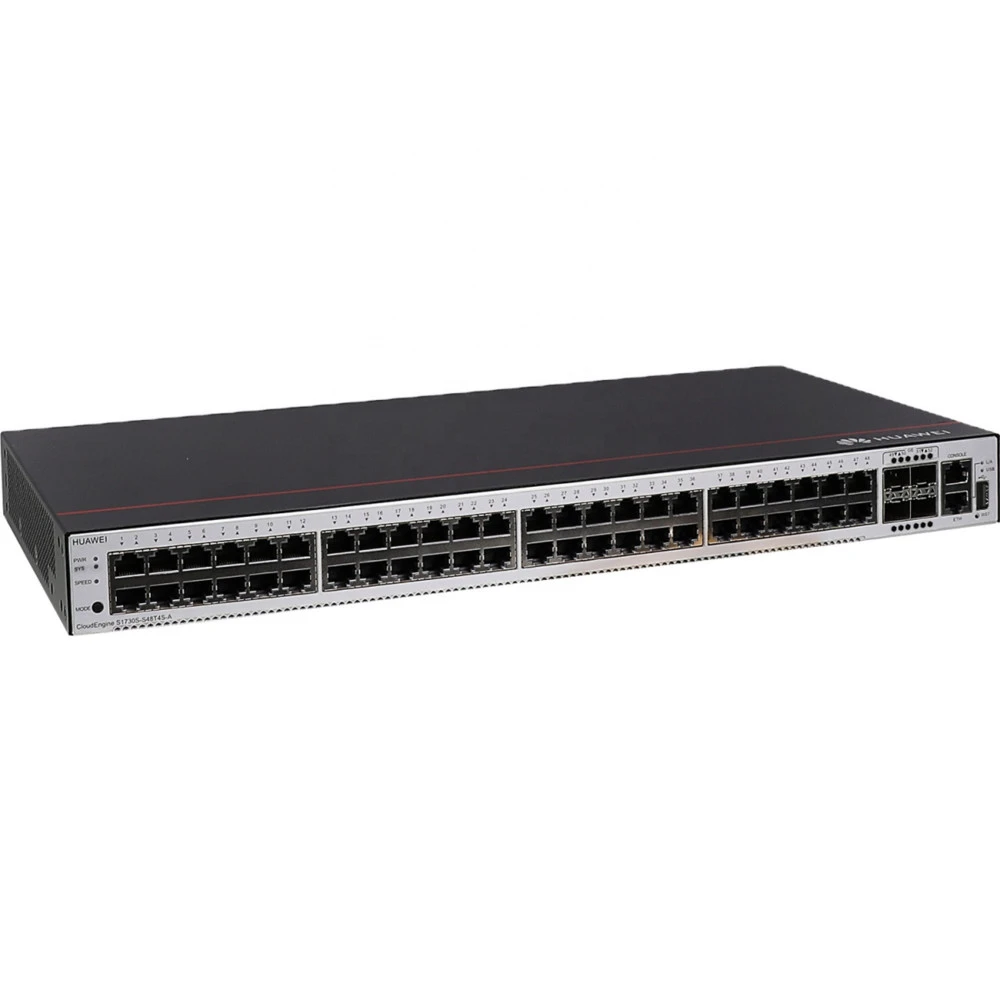 Коммутатор Huawei S1730S-S48P4S-A 98010955 1000 Base-TX (1000 мбит/с), 4 SFP порта