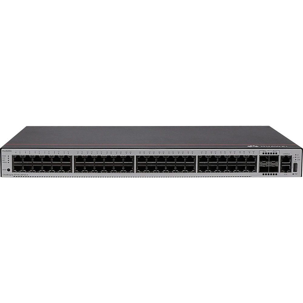 Коммутатор Huawei S5735-L48T4X-A 98010936_bundle1 1000 Base-TX (1000 мбит/с), 4 SFP порта