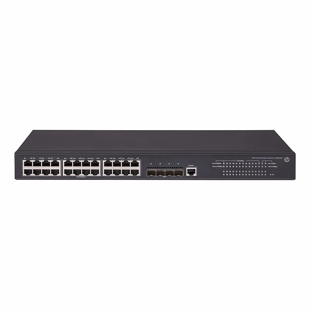 Коммутатор HPE 5130-24G-4SFP+ EI Switch JG932A 1000 Base-TX (1000 мбит/с), 4 SFP порта