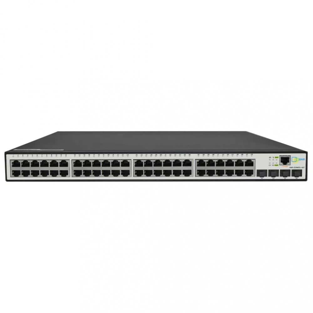Коммутатор SNR SNR-S2985G-48T 1000 Base-TX (1000 мбит/с), 4 SFP порта