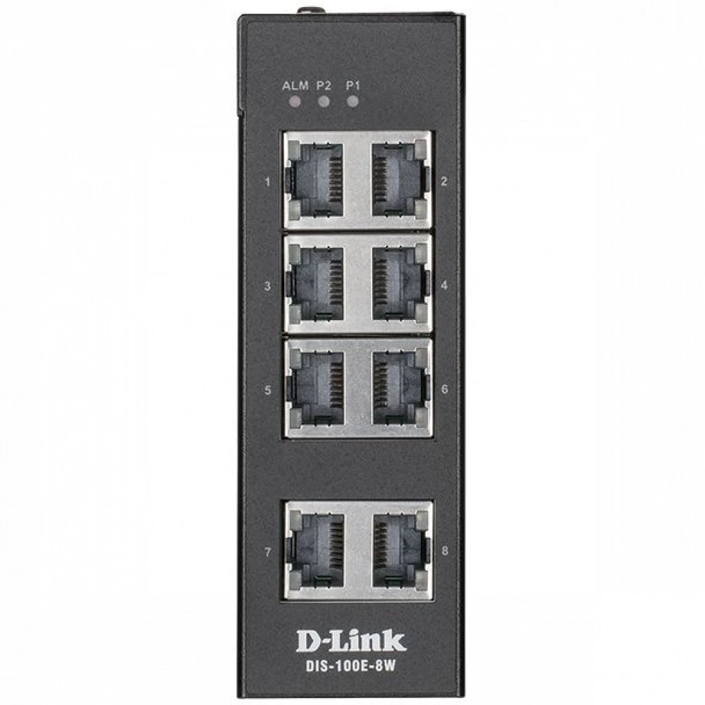 Коммутатор D-link DIS-100E-8W/A1A 100 Base-TX (100 мбит/с)