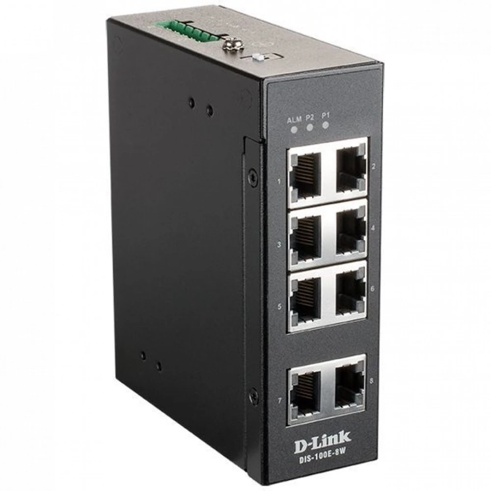 Коммутатор D-link DIS-100E-8W/A1A 100 Base-TX (100 мбит/с)