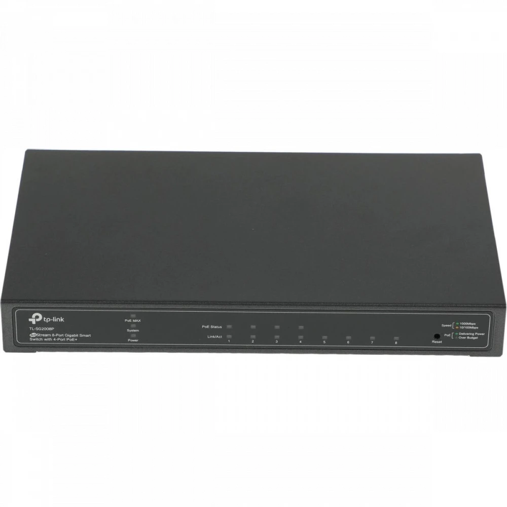 Коммутатор TP-Link TL-SG2008P 1000 Base-TX (1000 мбит/с)
