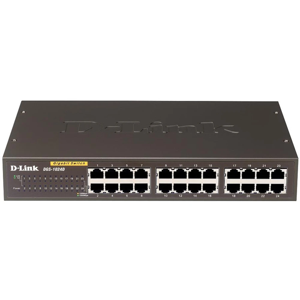 Коммутатор D-link DGS-1024D 1000 Base-TX (1000 мбит/с)