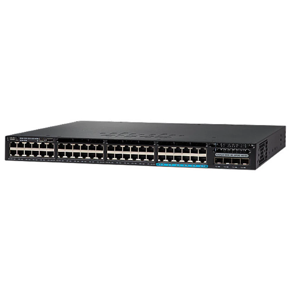 Коммутатор Cisco Catalyst 3650 WS-C3650-48TS-S 1000 Base-TX (1000 мбит/с), 4 SFP порта