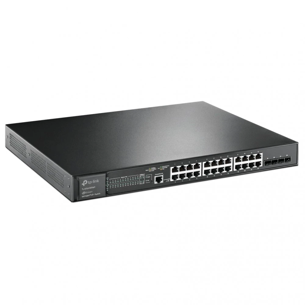 Коммутатор TP-Link TL-SG3428XMP 1000 Base-TX (1000 мбит/с), 4 SFP порта