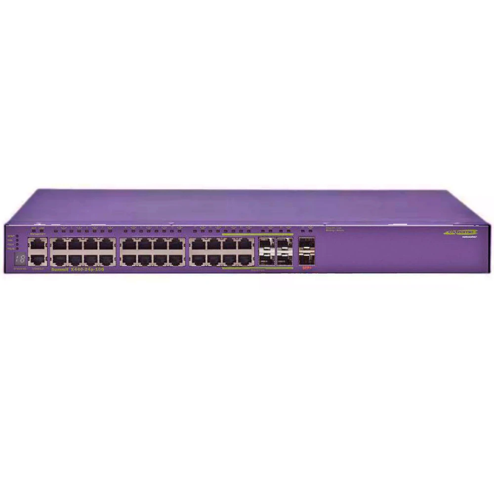 Коммутатор Extreme Summit X440-24t 16503 1000 Base-TX (1000 мбит/с), 4 SFP порта