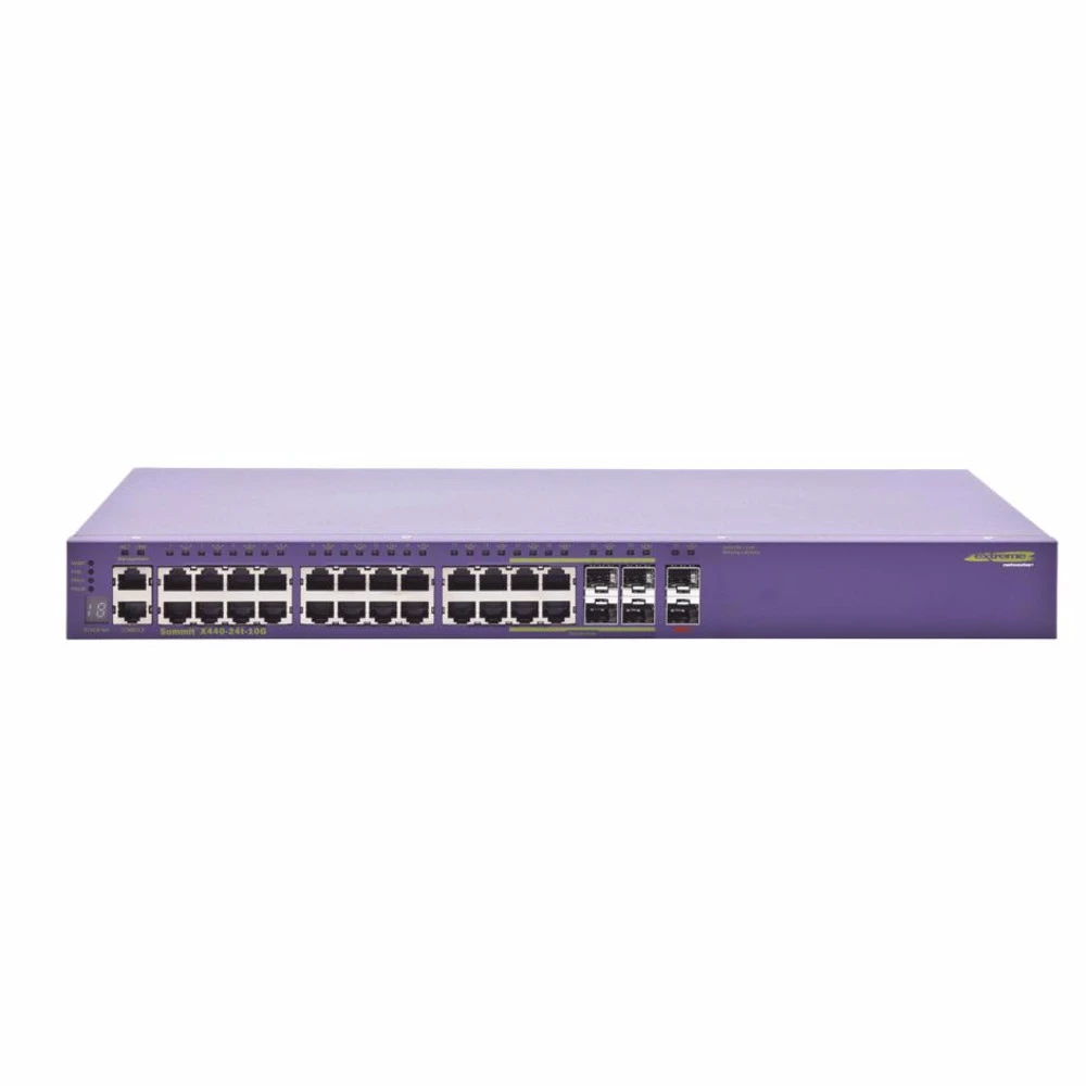 Коммутатор Extreme Summit X440-24x 16513 1000 Base-TX (1000 мбит/с), 4 SFP порта