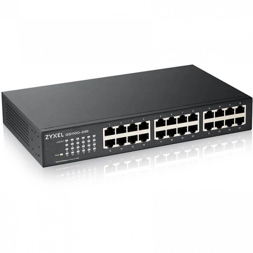 Коммутатор Zyxel GS1100-24E-EU0103F 1000 Base-TX (1000 мбит/с)