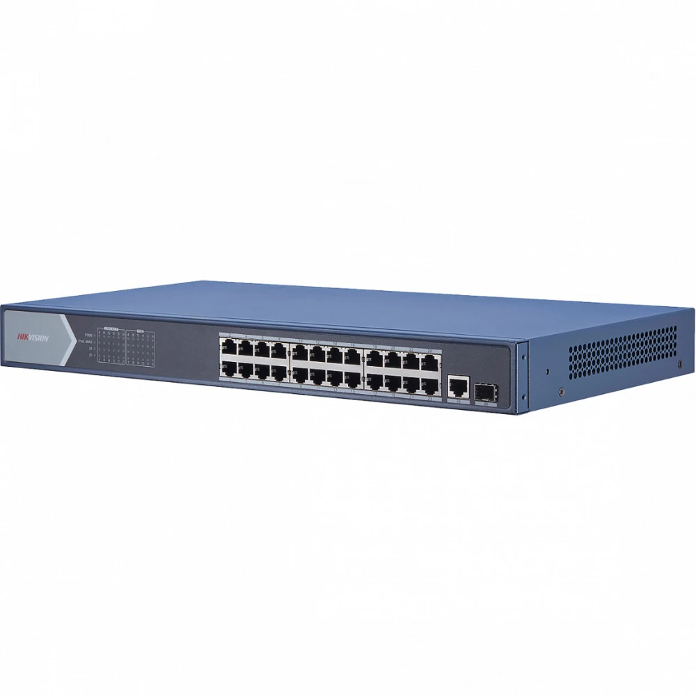 Коммутатор Hikvision DS-3E0526P-E 1000 Base-TX (1000 мбит/с), 1 SFP порт