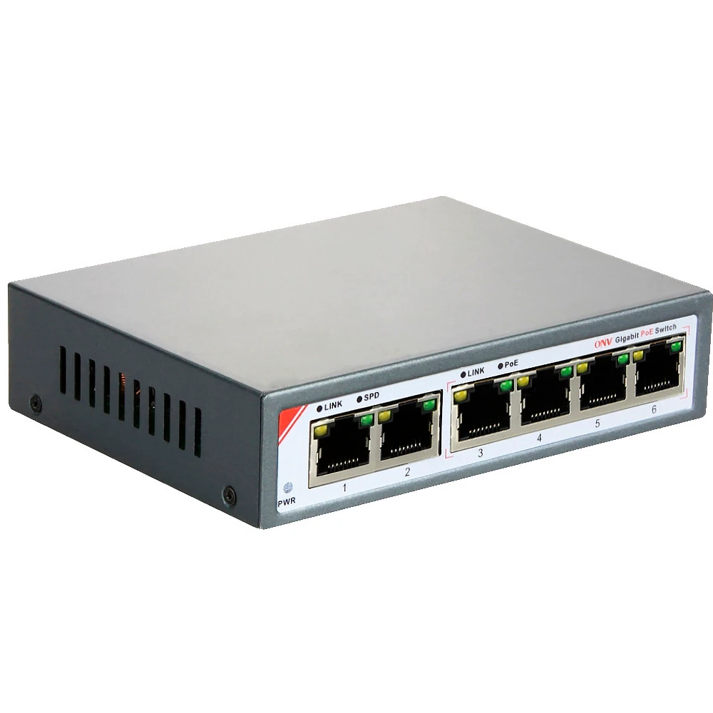 Коммутатор ONV POE33064P 1000 Base-TX (1000 мбит/с)
