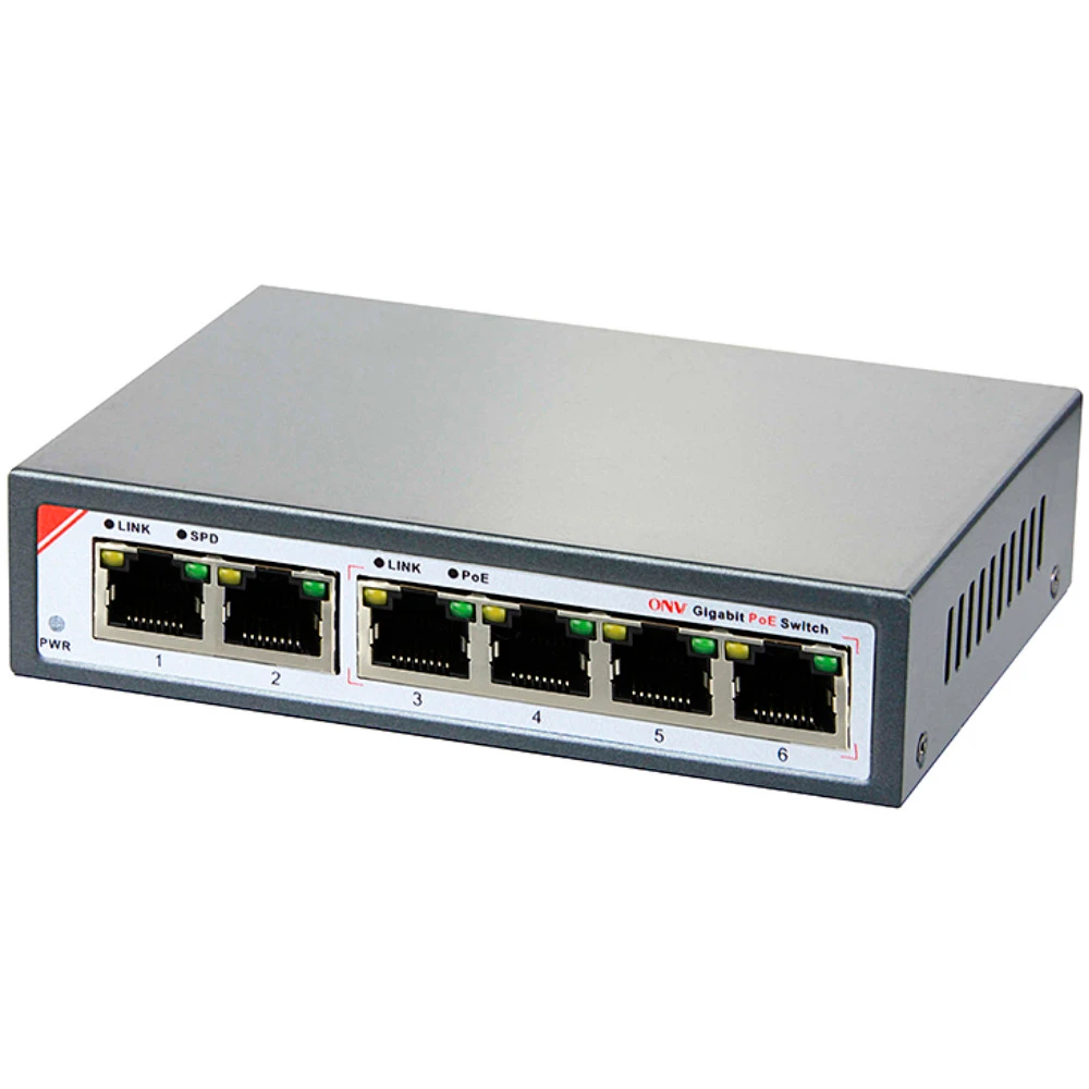 Коммутатор ONV POE33064P 1000 Base-TX (1000 мбит/с)
