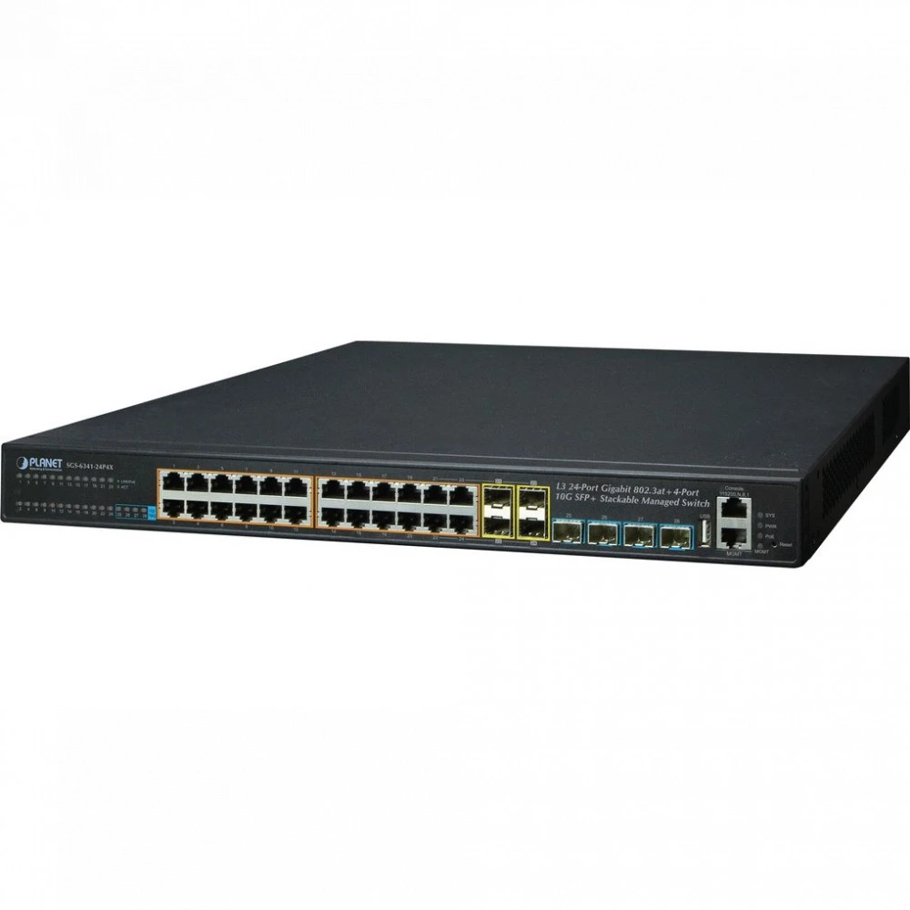 Коммутатор Planet XGS3-24042 1000 Base-TX (1000 мбит/с), 4 SFP порта