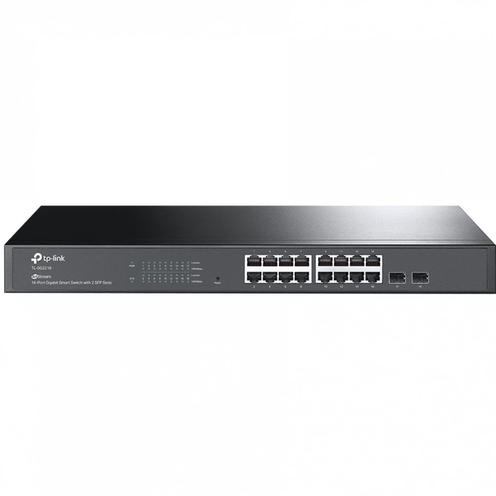 Коммутатор TP-Link TL-SG2218 1000 Base-TX (1000 мбит/с), 2 SFP порта