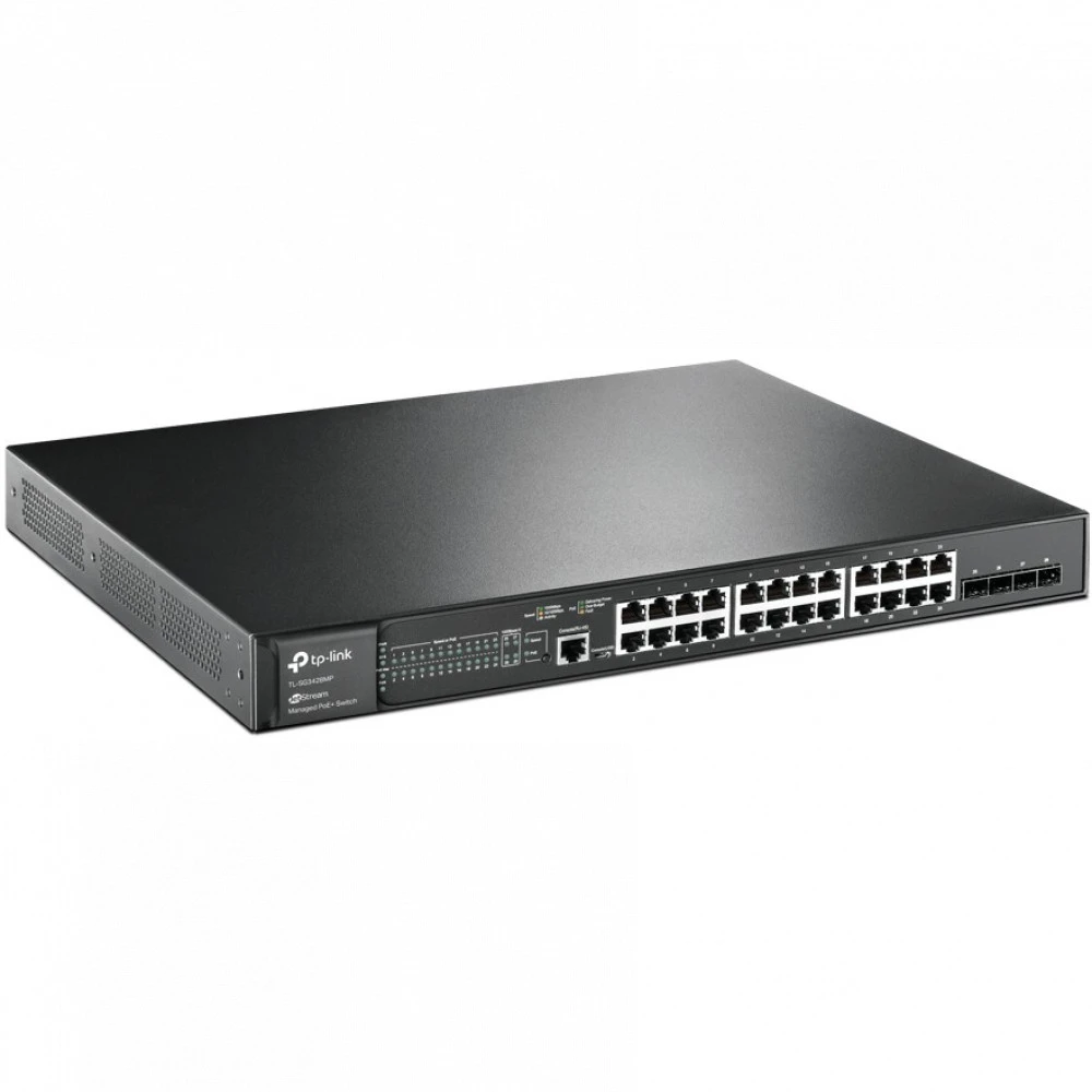 Коммутатор TP-Link TL-SG3428MP 1000 Base-TX (1000 мбит/с), 4 SFP порта