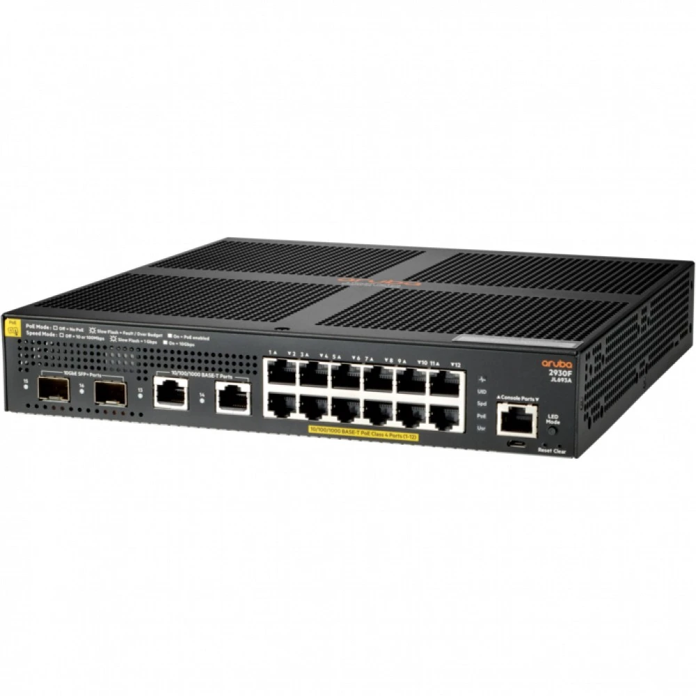 Коммутатор Aruba JL693A 1000 Base-TX (1000 мбит/с), 2 SFP порта