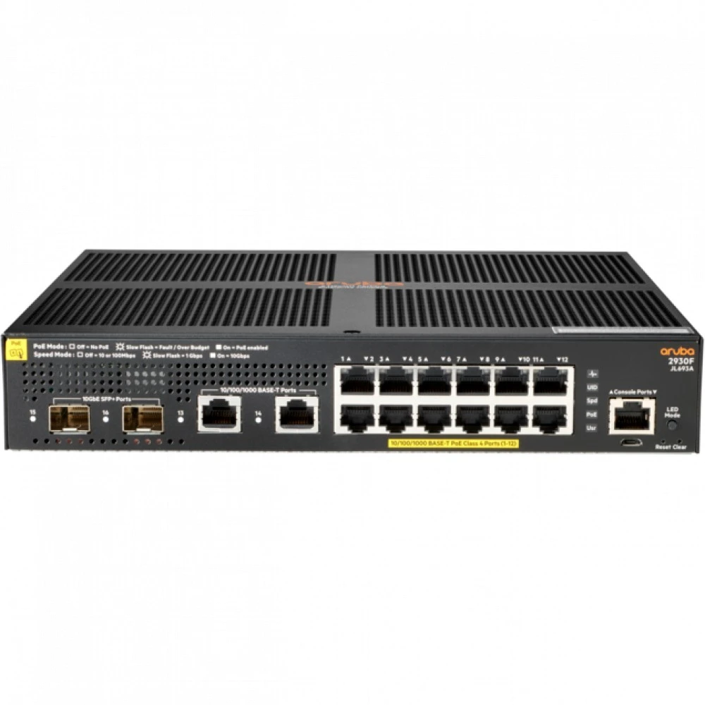 Коммутатор Aruba JL693A 1000 Base-TX (1000 мбит/с), 2 SFP порта