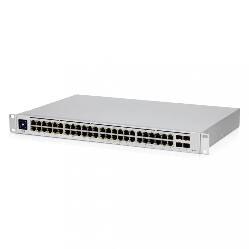 Коммутатор Ubiquiti UniFi Switch 48 PoE USW-48-POE 1000 Base-TX (1000 мбит/с), 4 SFP порта