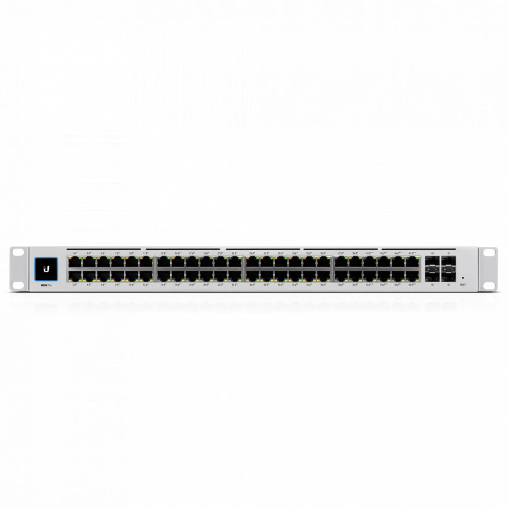 Коммутатор Ubiquiti UniFi Switch Pro USW-PRO-48-POE 1000 Base-TX (1000 мбит/с), 4 SFP порта