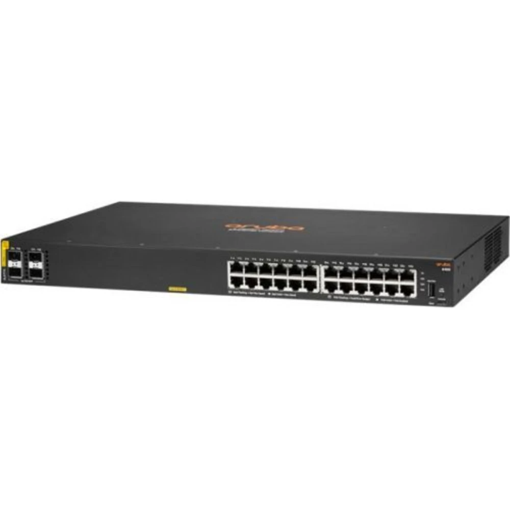 Коммутатор HPE CX 6100 24G 4SFP+ JL678A 1000 Base-TX (1000 мбит/с), 4 SFP порта