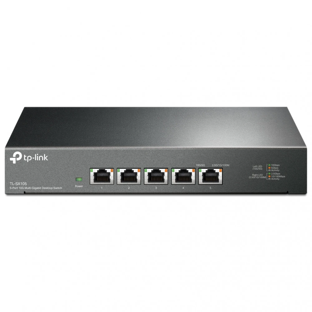 Коммутатор TP-Link (SOHO) TL-SX105 10 GBase-T (10000 мбит/с)