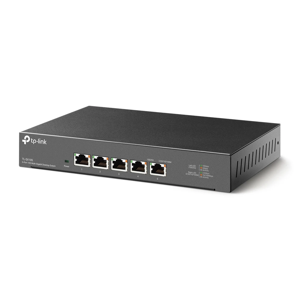 Коммутатор TP-Link (SOHO) TL-SX105 10 GBase-T (10000 мбит/с)