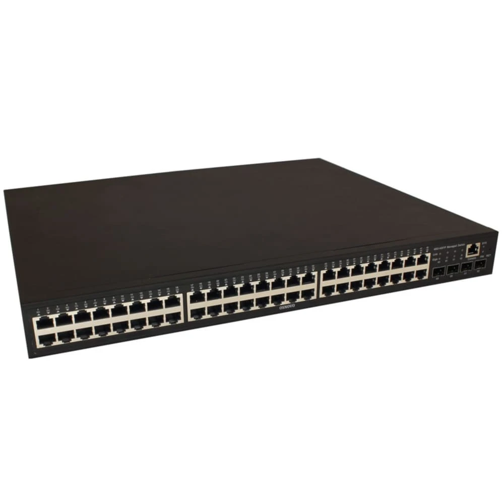 Коммутатор OSNOVO SW-84804/L(800W) 1000 Base-TX (1000 мбит/с), 4 SFP порта