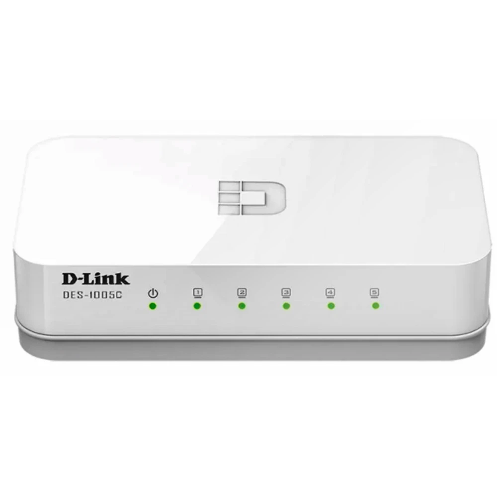Коммутатор D-link DES-1005C DES-1005C/B1A 100 Base-TX (100 мбит/с)