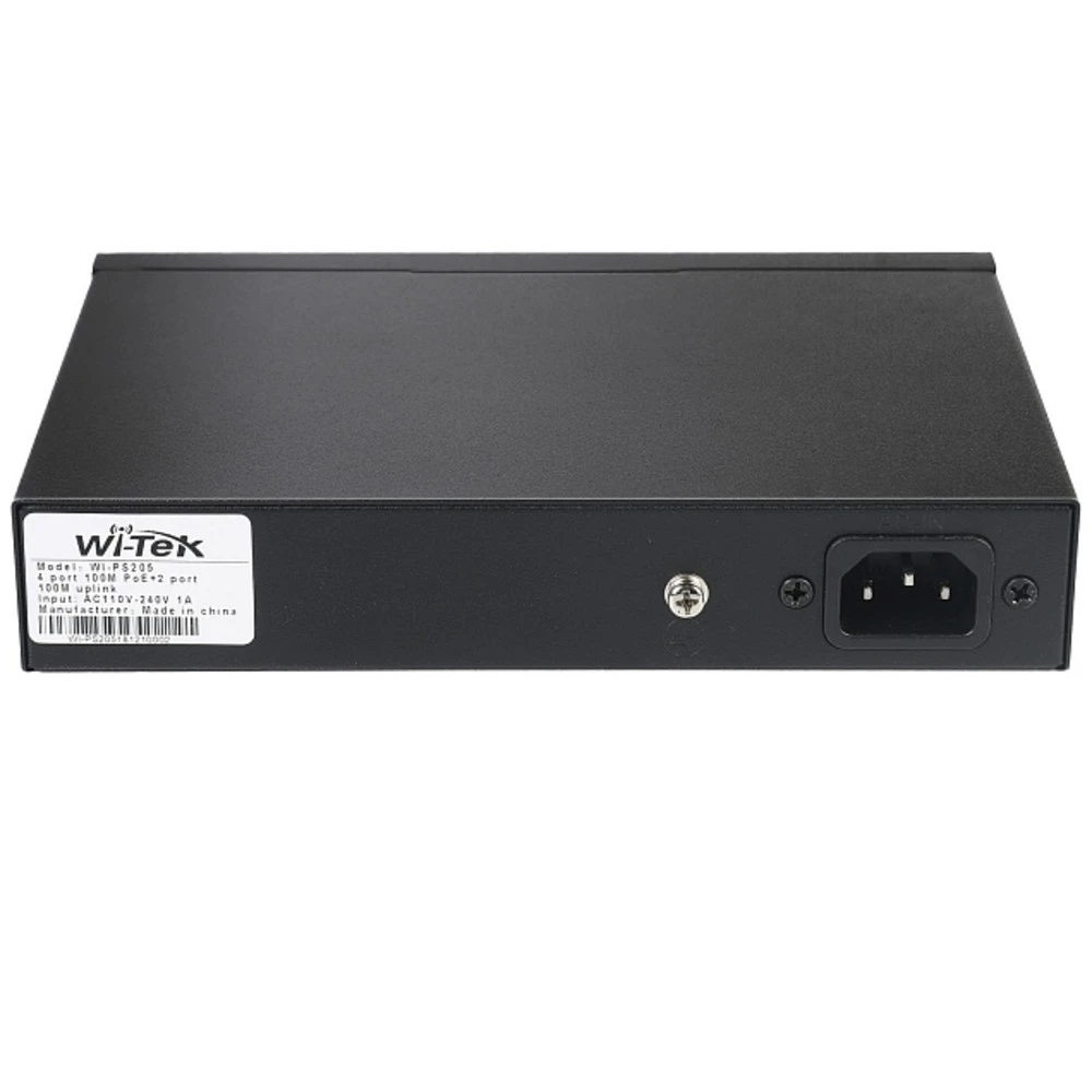 Коммутатор Wi-Tek WI-PS205 v2 100 Base-TX (100 мбит/с)