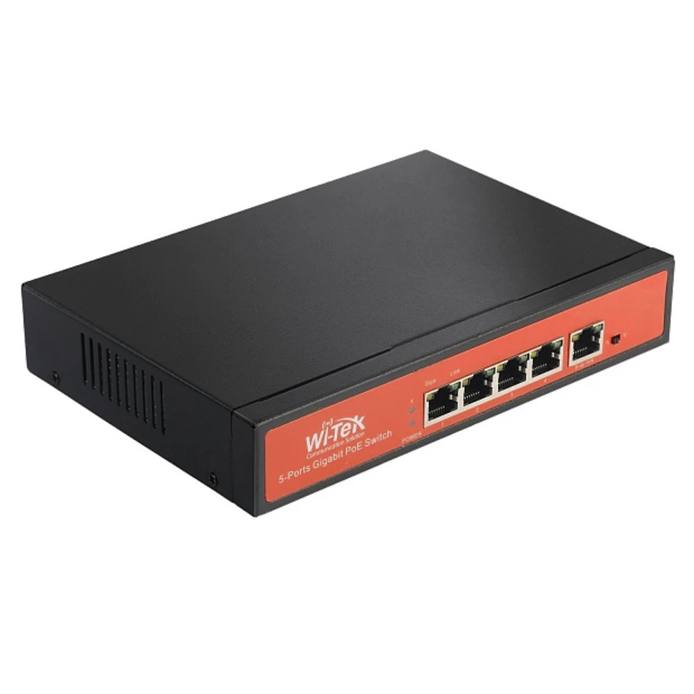 Коммутатор Wi-Tek WI-PS305G 1000 Base-TX (1000 мбит/с)