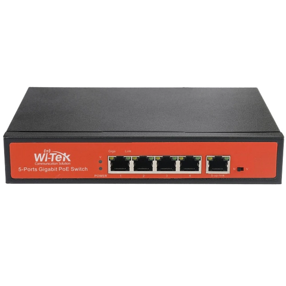 Коммутатор Wi-Tek WI-PS305G 1000 Base-TX (1000 мбит/с)