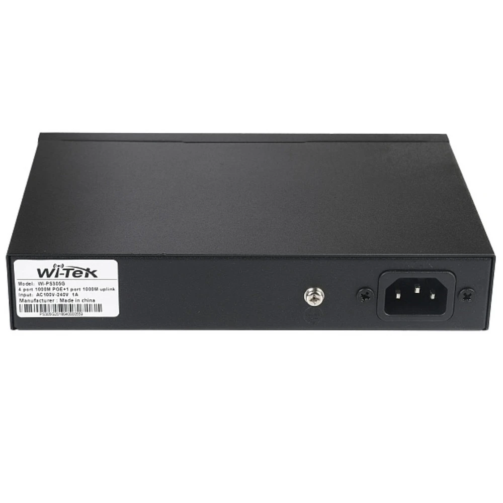 Коммутатор Wi-Tek WI-PS305G 1000 Base-TX (1000 мбит/с)