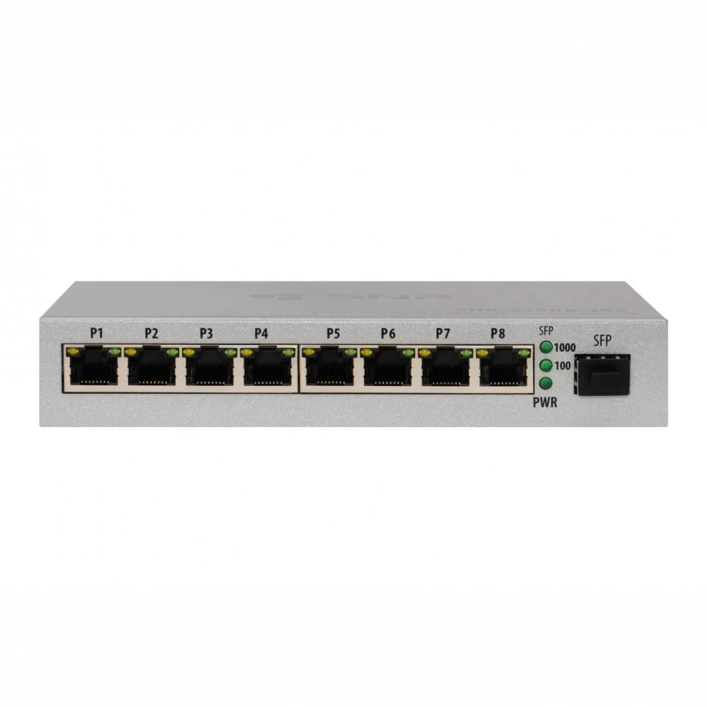 Коммутатор SNR S1908-1GS SNR-S1908-1GS 100 Base-TX (100 мбит/с), 1 SFP порт