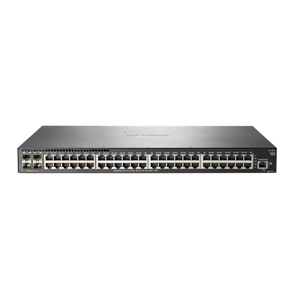 Коммутатор HPE Aruba 2930F 48G PoE+ 4SFP JL262A 1000 Base-TX (1000 мбит/с), 4 SFP порта
