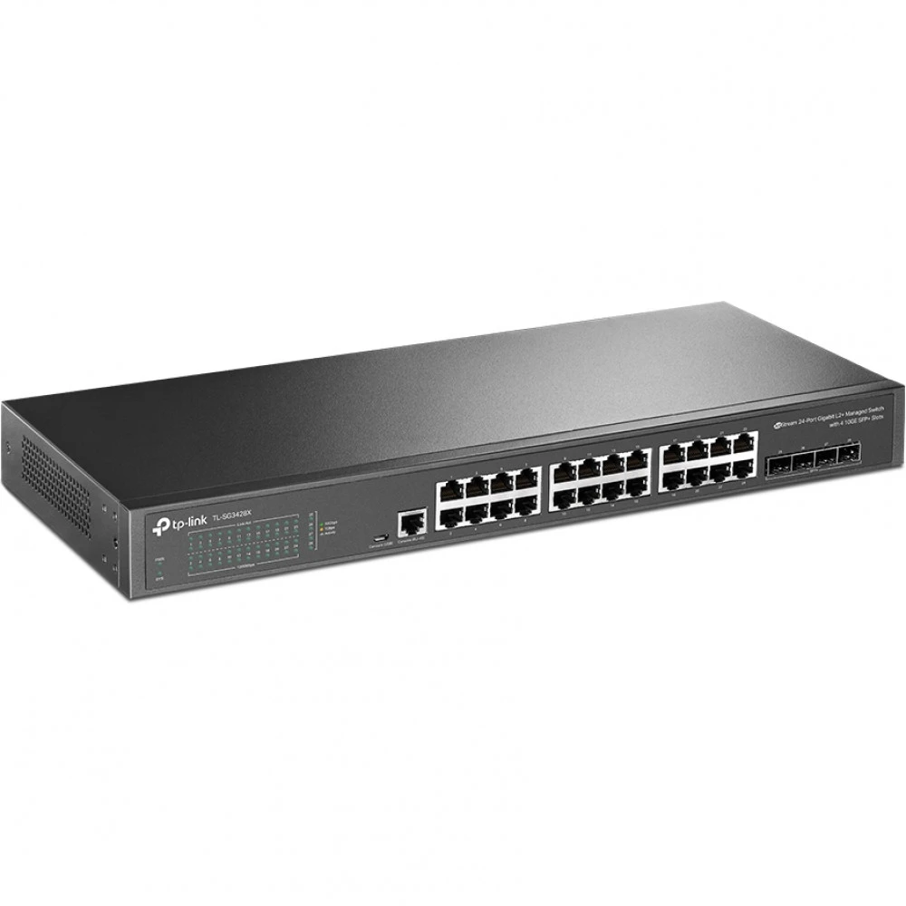 Коммутатор TP-Link TL-SG3428X 1000 Base-TX (1000 мбит/с), 4 SFP порта