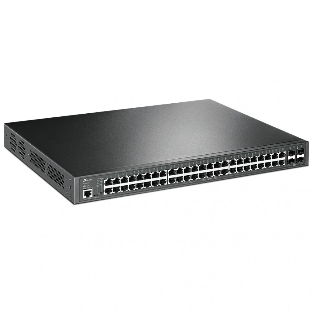 Коммутатор TP-Link TL-SG3452P 1000 Base-TX (1000 мбит/с), 4 SFP порта