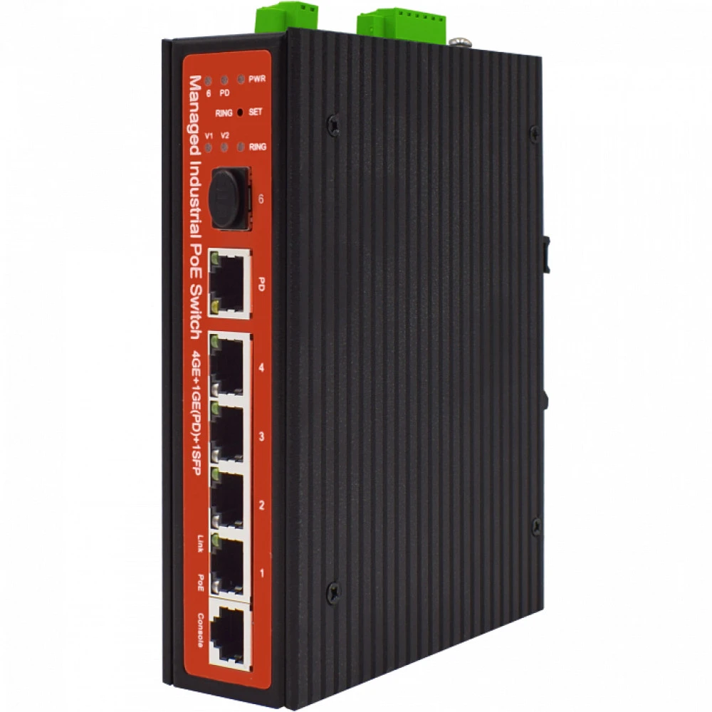Коммутатор Wi-Tek WI-PMS305GF-I 1000 Base-TX (1000 мбит/с), 1 SFP порт