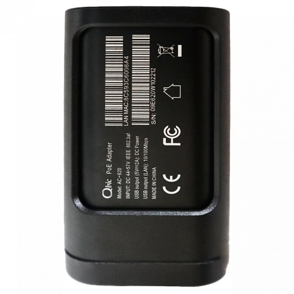 PoE инжектор Qbic AC-620 1 порт, 30 Вт