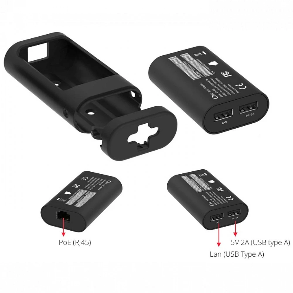 PoE инжектор Qbic AC-620 1 порт, 30 Вт