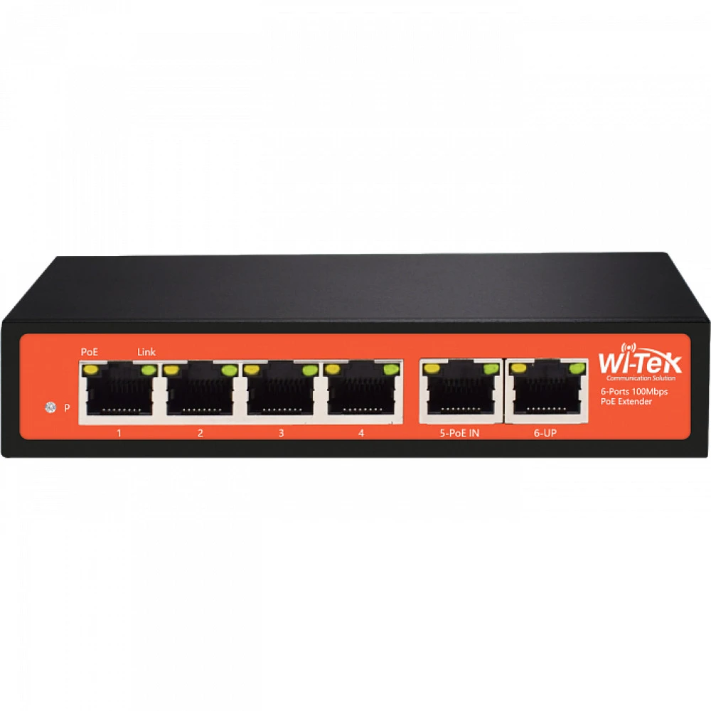 Сетевое устройство Wi-Tek WI-PE51E PoE-удлинитель