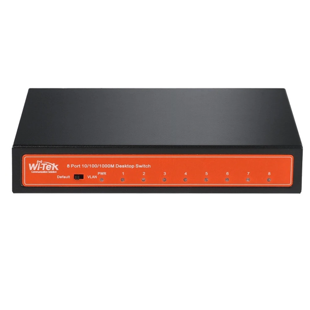 Коммутатор Wi-Tek WI-SG108 1000 Base-TX (1000 мбит/с)
