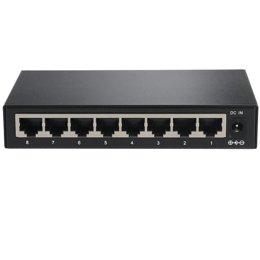 Коммутатор Wi-Tek WI-SG108 1000 Base-TX (1000 мбит/с)